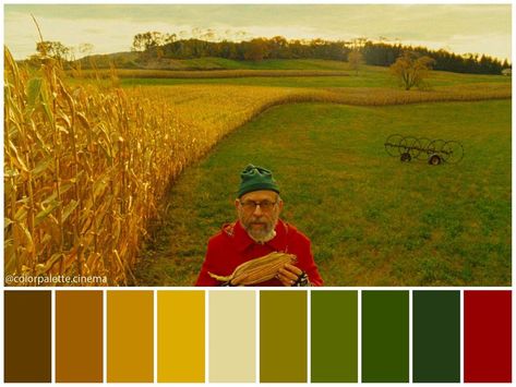 : "Moonrise Kingdom" (2012). •Directed by Wes Anderson •Cinematography: Robert D. Yeoman •Production Designer: Adam Stockhausen •Set… Wes Anderson Cinematography, Wes Anderson Color Palette, Wes Anderson Aesthetic, Color In Film, Wes Anderson Style, Movie Color Palette, Cinema Colours, Moonrise Kingdom, Color Script