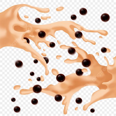 Boba Tea Background, Milktea Background Design, Boba Background, Milk Tea Background, Milktea Aesthetic, Boba Png, Milk Tea Design, Pearls Aesthetic, Burger Cartoon