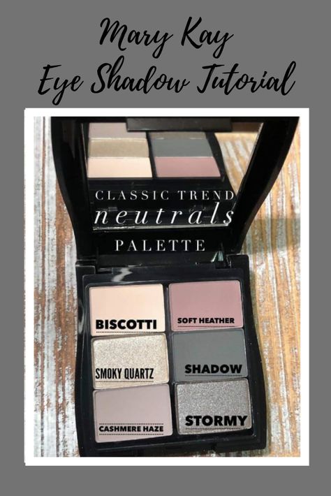 Mary Kay Color Looks, Mary Kay Eye Shadow Pallets, Mary Kay Eyeshadow Looks, Mary Kay Makeup Tutorial, Mary Kay Eye Shadow, Mary Kay Eye Makeup, Neutral Eye Shadow, Eye Shadow Tutorial, Mary Kay Eyeshadow