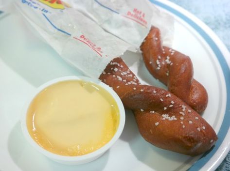 The NEW Soft Pretzel Twist from Sonic Drive-In - The Classy Chics #AD Copycat Sonic Pretzel, Sonic Pretzel Twist Copycat Recipe, Sonic Pretzel Twist Recipe, Sonic Pretzel, Pretzel Twist, Pretzel Recipe, Soft Pretzel Recipe, Pretzel Shape, Sonic Drive In