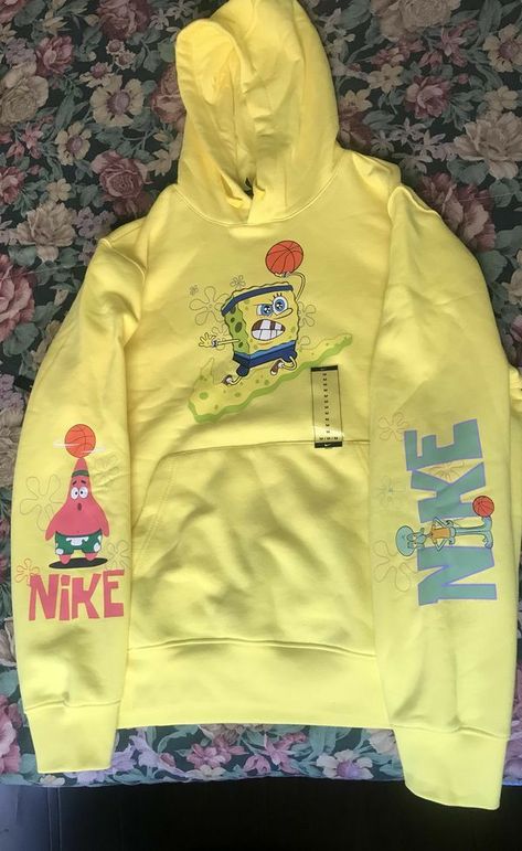 Spongebob Hoodie, Spongebob Stuff, Trendy Hoodies, Stylish Hoodies, Cute Lazy Outfits, Lazy Outfits, Kyrie Irving, Shoes For Sale, Hoodie Outfit