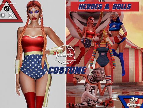 Sims 4 Costumes, Sims 4 Halloween Costumes, Sims Halloween Costume, Sims Fits, Sims Halloween, Sims Costume, Sims 4 Halloween, Sims 4 Seasons, Cc Clothing