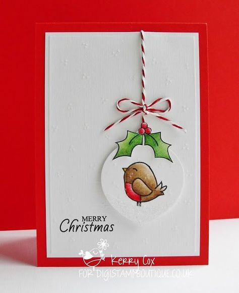 A lil Robin | A load of old pickle | Bloglovin’ Homemade Christmas Gift Baskets, Christmas Card Inspiration, Homemade Christmas Cards, Watercolor Christmas Cards, Christmas Card Crafts, Diy Christmas Cards, Easy Christmas Diy, Homemade Christmas Gifts, Christmas Cards To Make