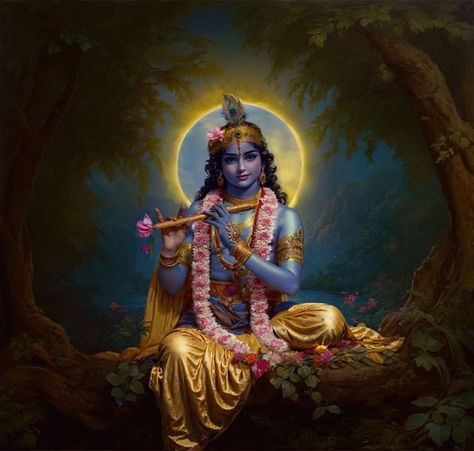 Conscious Art, Shree Krishna Wallpapers, God Artwork, Consciousness Art, Lord Krishna Hd Wallpaper, Lord Vishnu Wallpapers, Hinduism Art, Vedic Art, Lord Krishna Wallpapers