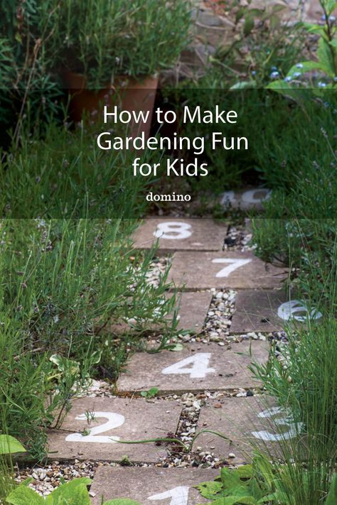 Kids Garden Projects, Secret Garden For Kids, Children’s Garden Idea, Garden For Children, Kid Garden, Kids Garden, Stepping Stones Kids, Eco Garden, Vertical Garden Design