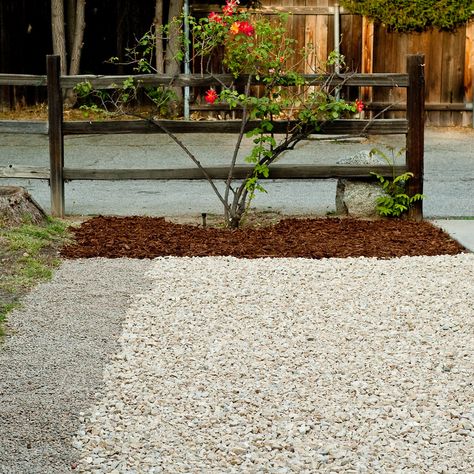 Installing Crushed Concrete For Your Next Project - Superior Ground Cover No Grass Landscaping, Grass Landscaping Ideas, Gravel Garden Ideas, Retaining Wall Drainage, Driveway Ideas Cheap, Cheap Retaining Wall, Grass Landscaping, Concrete Backyard, Concrete Pathway