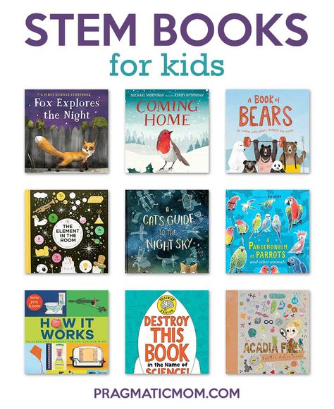 10 New Great STEM Kids' Books - Pragmatic Mom