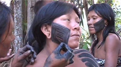 Amazon Tribes of the Xingu on Vimeo by Tribes Alive | Flickr - Photo Sharing! Brazil People, Kt Tunstall, Amazon Tribe, Babassu Oil, Artist Project, American Women, True Beauty, South America, Beautiful People