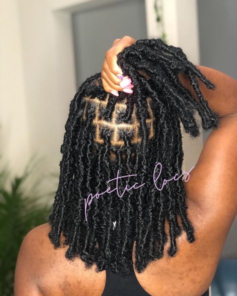 Poetic Locs, LLC on Instagram: “I see y’all are just as obsessed with Shoulder Length Boho Locs as I am! 😍🥰 _  Get this look by booking Shoulder Length Boho Locs in color…” African Hair Braiding Styles, Faux Locs Hairstyles, Twist Braid Hairstyles, Natural Hair Braids, Natural Hair Styles Easy, Hair Laid, African Braids Hairstyles, Twist Braids, Braids For Black Hair