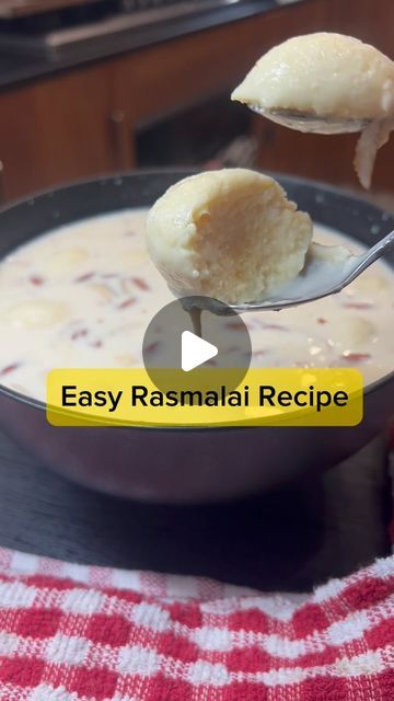 Maria Mohni on Instagram: "Sharing easy Rasmalai Recipe again with certain details ..  What you would and would NOT need 👇👇  ✅ 1 cup milk powder .. I used @olpersfullcreammilkpowder .. ‼️plz don’t use Everyday or any other tea whitener for this recipe.‼️ ✅ A non-stick pan to boil milk for even heat distribution.  ✅ 1 tsp baking powder ✅ 1 tbsp maida  ✅ 1 tsp ghee ✅ 1/2 tsp green cardamom powder ✅ 1 egg ✅ 1.5 litre full fat milk  ✅ 1/2 cup sugar or according to taste   Simply boil milk with ground cardamom and sugar for 20 minutes. Lower flame to medium and let it simmer. Meanwhile whisk all the powder ingredients first, add egg and ghee and knead with hands. Wash hands and grease with a bit of ghee. Make small balls and transfer to milk along with pistachios if you have. Cover and cook f Milk Powder Rasmalai Recipe, Easy Rasmalai Recipe, Rasmalai Recipe, Green Cardamom, Powder Recipe, Cardamom Powder, Milk Powder, How To Make Tea, Non Stick Pan