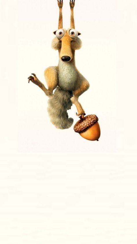 Scrat Wallpaper Ice Age, Ice Age Wallpaper Iphone, Ice Age Aesthetic, Black Wallpaper Landscape, Ice Age Wallpaper, Ice Age Characters, Scrat Ice Age, Ice Age Squirrel, Ice Cartoon