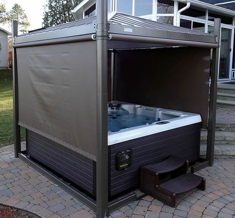 Oasis - Olympic Hot Tub Spa Deck, Hot Tub Privacy, Hot Tub Landscaping, Hot Tub Designs, Hot Tub Patio, Outdoor Hot Tub, Spa Jacuzzi, Hot Tub Gazebo, Deck Privacy