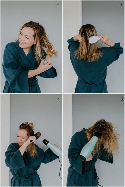 Easy At Home Blowout, How To Do Your Own Blowout At Home, Diy Blow Out Hair At Home How To Get, How To Do A Blow Out With A Blow Dryer, How To Blow Dry Long Hair, How To Give Yourself A Blowout, Blow Dry Your Own Hair, Diy Blowout Hair At Home, Blowout Hair At Home