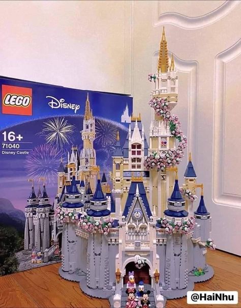 Lego Decor Aesthetic, Lego Sets Aesthetic, Cute Lego Sets, Legos Aesthetic, Lego Aesthetic, Disney Lego, Best Lego Sets, Harry Potter Hogwarts Castle, Lego Kits