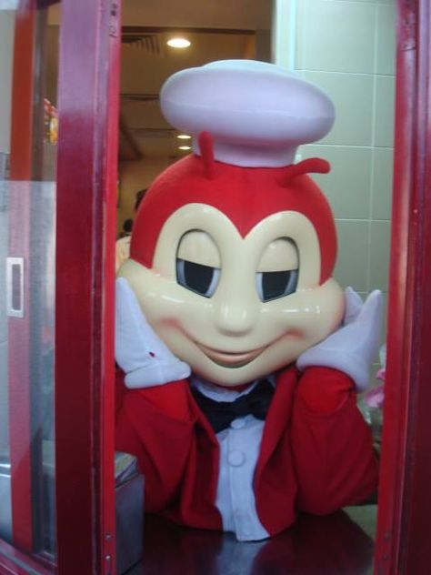 Jollibee Mascot Jollibee Funny, Caramelized Banana, Pudding Recipe, Banana Pudding, Butter Cookies, Magnolia, Funny Pictures, Red