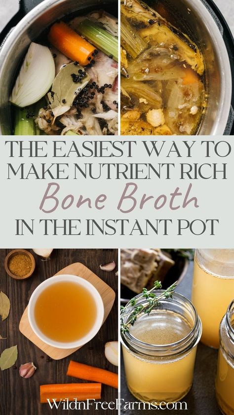 instant pot bone broth Beef Bone Broth Benefits, Bone Broth Smoothie, Instant Pot Bone Broth, Bone Broth Instant Pot, Beef Soup Bones, Bone Broth Benefits, Bone Broth Soup, Making Bone Broth, Homemade Bone Broth