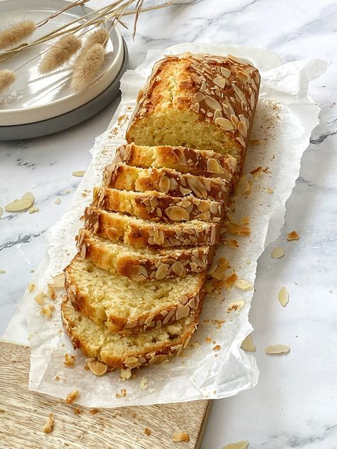 Almond Cake Photography, Savory Loaf, Almond Orange Cake, Almond Loaf Cake, Almond Loaf, Super Moist Cake, Whole Orange Cake, Orange Almond Cake, Savory Cake