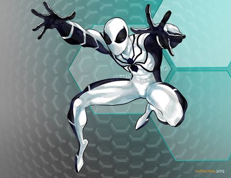 White Spider-Man Future Foundation, Mark Bagley, The Skeleton, Skeleton, Spiderman, Foundation, Deviantart, White