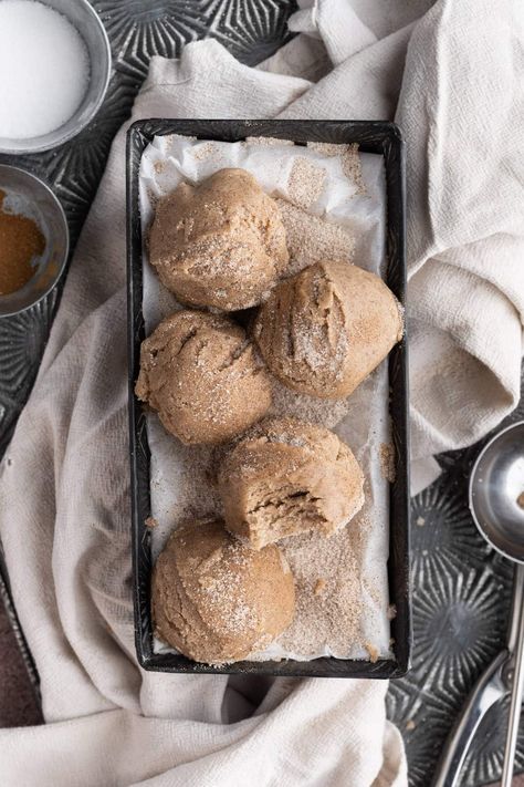 Edible Snickerdoodle Cookie Dough Cookie Dough Edible, Snickerdoodle Cookie Dough, Edible Cookie Dough Bites, Cookie Dough Ingredients, Snickerdoodle Cookie, Apple Cinnamon Rolls, Cookie Dough Bites, Kitchen Skills, Edible Cookies