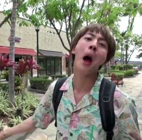 Seokjin Funny, Bts Meme Faces, Kpop Meme, Jin Bts, Seokjin Bts, Funny Face, Bts Funny Moments, Memes Kpop, 7 Rings