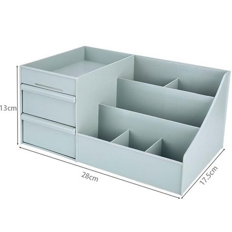 Skin Care Organizer, Bathroom Counter Organizer, Counter Organizer, Cardboard Organizer, Bathroom Counter Organization, Cardboard Storage, Kraf Kertas, Diy Storage Boxes, Makeup Storage Box