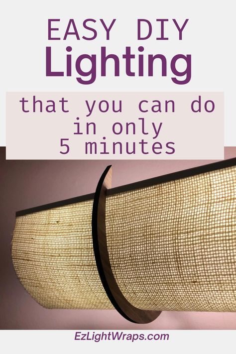 This Short Smooth White fabric shade for DIY Lighting provides great light while hiding those Hollywood lights. Comes with 2 metallic finish brackets. This size is perfect for 3 bulb lights and often fits the ones attached to a mirrored medicine cabinet (**for this you may have to use smaller bulbs to apply the shade higher up). Fits light fixtures up to 23" wide - 2-3 bulbs. Bare Bulb Lighting, Lighting Makeover, Mirrored Medicine Cabinet, Brushed Nickel Lighting, Bulb Lights, Hollywood Lights, Home Lighting Design, Diy Shades, Apartment Life