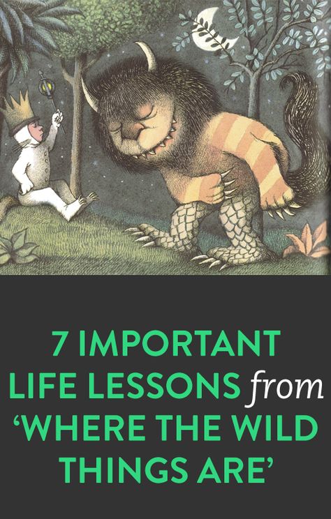 7 life lessons from 'Where The Wild Things Are' Where The Wild Things Are Book, Were The Wild Things Are, Where Wild Things Are, Where The Wild Things Are Coloring Pages, Where The Wild Things Play Playroom, Where The Wild Things Are Lesson Plans, Where The Wild Things Are Art Projects, Where The Wild Things Are Classroom Theme, Where The Wild Things Are Crafts