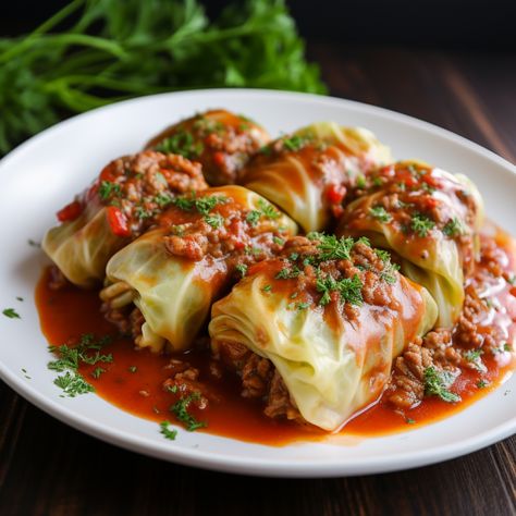 Old Fashioned Stuffed Cabbage Rolls - Good For Recipes Ground Chicken Cabbage Rolls, Stuffed Cabbage Rolls In Oven, Cabbage Roll Sauce, Hungarian Cabbage Rolls, Turkey Cabbage Rolls, Paleo Cabbage Rolls, Easy Stuffed Cabbage, Boiled Cabbage, Stuffed Cabbage Rolls