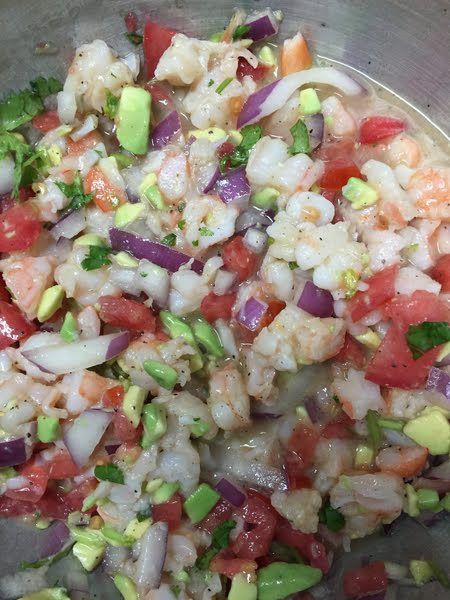 Zesty Lime Shrimp & Avocado Ceviche! @allthecooks #recipe #shrimp #seafood #salad #appetizer #healthy Shrimp Avocado Salad, Shrimp Avocado, Lime Shrimp, Ceviche Recipe, Seafood Salad, Shrimp Dishes, Avocado Salad, How To Cook Shrimp, Mexican Food Recipes Authentic