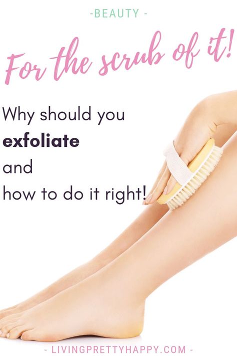 Why should you exfoliate? What are the benefits of exfoliation? How to exfoliate the right way.  Full of information, top tips and advice on how to reap all the benefits exfoliation has to offer.  Covers face, body, foot and scalp exfoliation.  #beauty #e Exfoliate Legs, Ingrowing Hair, Exfoliate Scalp, Eminence Organic Skin Care, Exfoliating Face Scrub, Exfoliating Body Scrub, Facial Exfoliator, Exfoliating Scrub, Beauty Tips For Skin