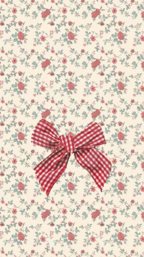 So cute! Red Coquette Wallpaper, Coquette Flowers, Red Coquette, Coquette Wallpaper, Bow Wallpaper, Flowers Wallpapers, New Backgrounds, Flower Backgrounds, Flower Wallpaper