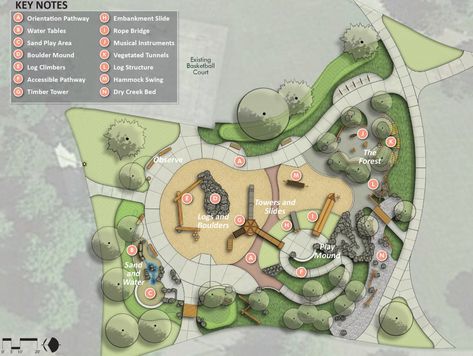 Playground Floor Plan, Playground Design Plan, Nature Based Play, Site Development Plan, Urban Spaces Design, Playground Landscaping, Landscape Architecture Diagram, Public Playground, Landscape Architecture Plan