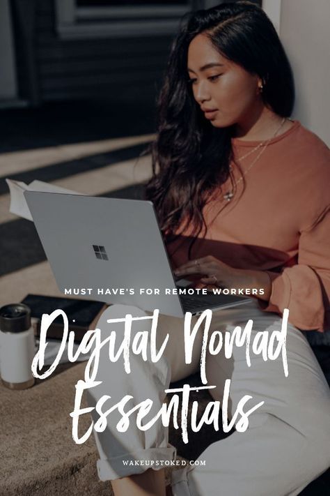 Essentials for Digital Nomads and Remote Workers. The full packing list you will love on your long-term travels. Digital Nomad Essentials, Digital Nomad Life, Digital Nomad Lifestyle, Nomad Lifestyle, Nomad Life, Long Term Travel, Laptop Lifestyle, Remote Workers, Vision Board Inspiration