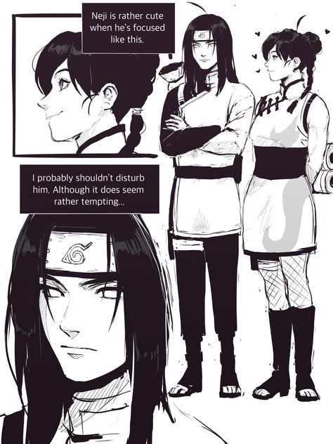 liddle silly neji10 comic :3 Tenten Naruto, Avatarul Aang, Neji And Tenten, Naruto Family, Naruto Couples, Naruto Oc Characters, Kakashi Sensei, Naruto Fan Art, Naruto Comic