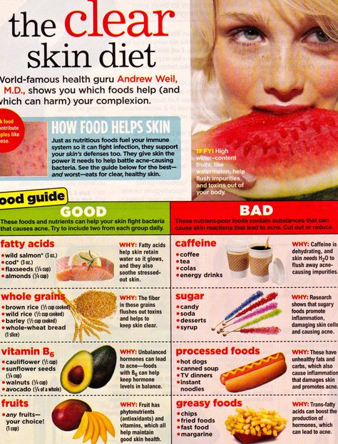 What you put in....SHOWS!  It's not just about expensive face products!  It has to start within! Clear Skin Diet, Skin Diet, Health Guru, Health Dinner, Diet Vegetarian, Food Help, Health And Beauty Tips, Detox Drinks, Healthy Tips