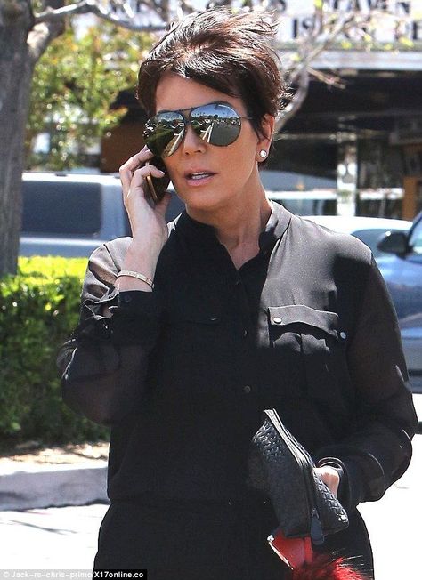 Kris Jenner wearing aviators: Kris Jenner Sunglasses, Kim Kourtney And Khloe, Chris Jenner, Kimberly Kardashian, Kourtney And Khloe, Porsche Sunglasses, Kris Jenner Style, Types Of Sunglasses, Robert Kardashian