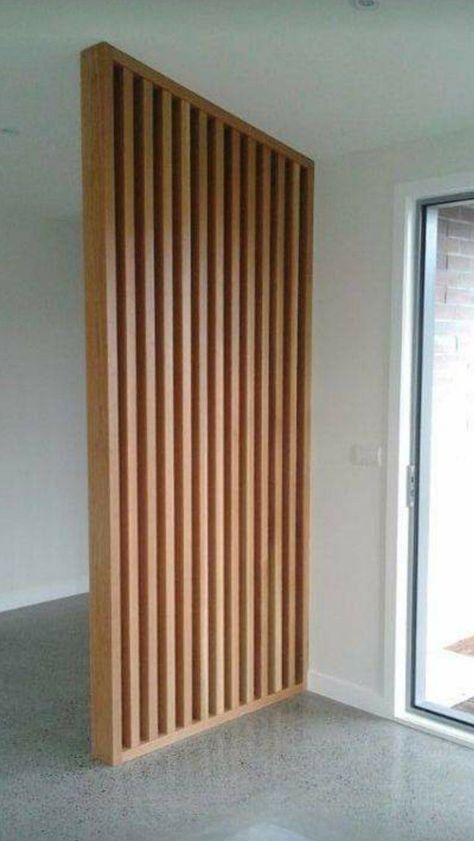 Room Divider Ideas Diy Cheap, Room Divider Ideas Diy, Room Partition Wall, Wall Partition Design, Wooden Partitions, Modern Room Divider, Living Room Divider, Wooden Room Dividers, Diy Room Divider