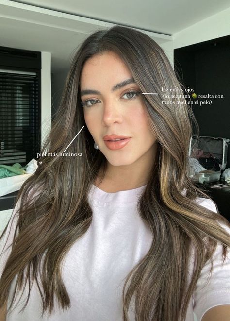 Mousy Brown Hair, Rich Brunette Hair, Balayage Hair Caramel, Balayage Long Hair, Peinados Hair Styles, Beige Hair, Honey Brown Hair, Brown Hair Looks, Brown Hair Inspo