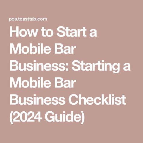 How to Start a Mobile Bar Business: Starting a Mobile Bar Business Checklist (2024 Guide) Mobile Bar Layout, Mobile Alcohol Bar, Event Bartender Business, Mobile Bar Trailer Business, Starting A Mobile Bar Business, Mobile Bar Tending, Mobile Bartending Business Plan, Mobile Bars Business, Mobile Bar Cart Business