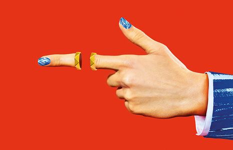 Toilet Paper Magazine, Conceptual Shoot, Pierpaolo Ferrari, Maurizio Cattelan, Collage Mural, Paper Magazine, Product Shoot, Bon Appetite, Collage Illustration