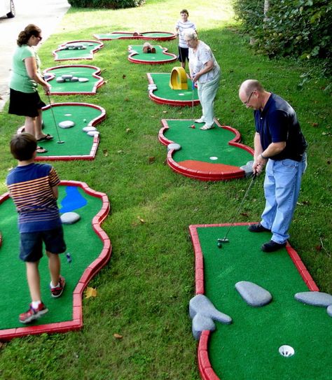 Chattanooga Birthday Party Rentals - Holes To Go Giant Connect 4, Mini Golf Party, Outdoor Mini Golf, Portable Mini Golf, Birthday Party Rentals, Mini Putt, Putt Putt Golf, Diy Yard Games, Giant Jenga