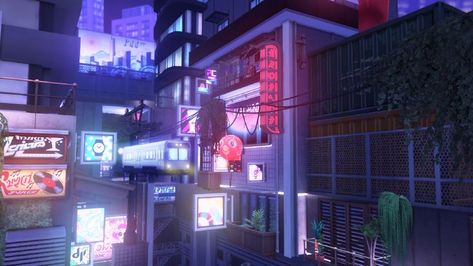 Bloxburg Cyberpunk City, Sims 4 Cyberpunk Build, Sims Cyberpunk, Sims 4 Cc Cyberpunk, Sims 4 Cyberpunk Cc, Sims 4 Cyberpunk, Ts4 Cyberpunk, City Bloxburg, Blender Room