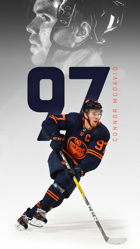 Connor Mcdavid Wallpaper, Hockey Graphics, Hockey Drawing, Hockey Photography, Hockey Game Outfit, Hockey Photos, Nhl Hockey Players, Nhl Wallpaper, Hockey Posters