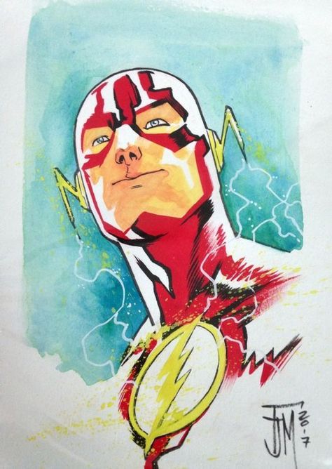 Francis Manapul Flash, Flash Sketch Drawing, The Flash Sketch Art, The Flash Comic Art, The Flash Fanart, The Flash Art, Flash Comic Book, Francis Manapul, Flash Sketch