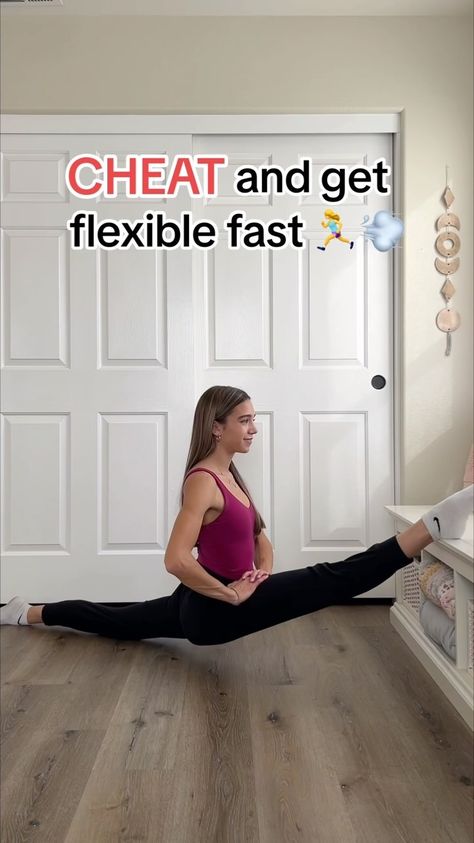 Rylie Shaw | what stretch are you trying to get more flexible in? for me it’s my middle splits 😣 . . #flexibility #flexible #splits #dance #cheer... | Instagram Splits Stretching Routine, Middle Splits In 30 Days, How To Get Ur Splits Fast, How To Do A Side Split, How To Get A Better Split Jump, Deep Stretches Flexibility, Splits Stretches For Beginners 30 Day, How Do You Do The Splits, How To Get Super Flexible Fast