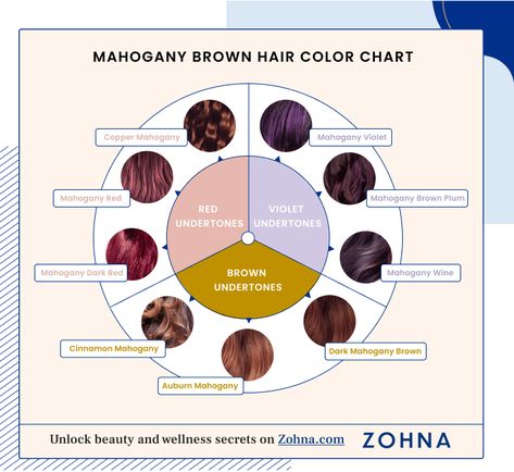 Brown Hair Colour Chart, Hair Colour Chart, Mahogany Red Hair, Raspberry Hair Color, Mahogany Brown Hair Color, Mahogany Hair Color, Natural Auburn Hair, Cherry Cola Hair Color, Mahogany Brown Hair