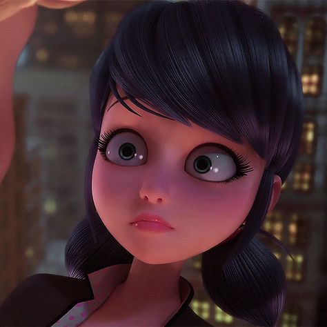 Marinette And Adrien Gif, Marinette Profile Picture, Discord Pfp Dark, Miraculous Matching Pfp, Miraculous Ladybug Gif, Marinette Pfp, Miraculous Ladybug Pfp, Gif Matching Pfp, Marinette Anime