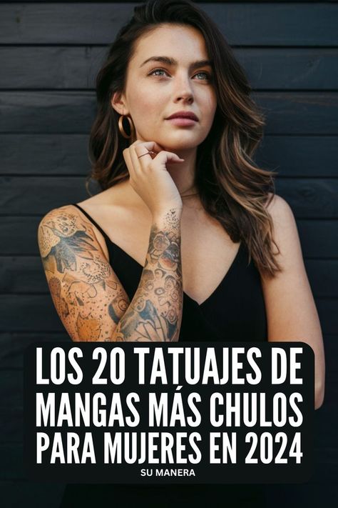 Descubre los tatuajes de mangas más impresionantes para mujeres en 2024. Con estilos que van desde lo audaz hasta lo elegante, estas mangas te inspirarán a transformar tu cuerpo en una obra de arte. Manga Tattoo, Sleeve Tattoos For Women, Sleeve Tattoos, Tattoos For Women, Tattoos, Van