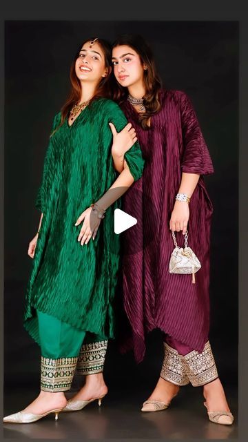 Nidhi Khanna on Instagram: "Don’t want to over do !! This one is for u 
Perfect festive , dress it up or dress in it 💜💚
Crush kaftan kurta with embroidered pants 
Available Now 
Dm for more information! 
Watapp 📞9821876408
These gorgeous bags @houseofbio_by_rittikhanna" Kaftan Kurta, Festive Dress, Embroidered Pants, Gorgeous Bags, Co Ord, Festival, Pants, On Instagram, Instagram