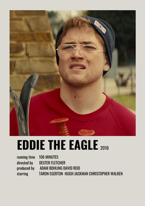 Taron Egerton Eddie The Eagle, Taron Egerton Wallpaper, Best Office Episodes, Eddie The Eagle Movie, Kingsman Movie, Television Quotes, Movie Poster Room, Eddie The Eagle, Film Recommendations